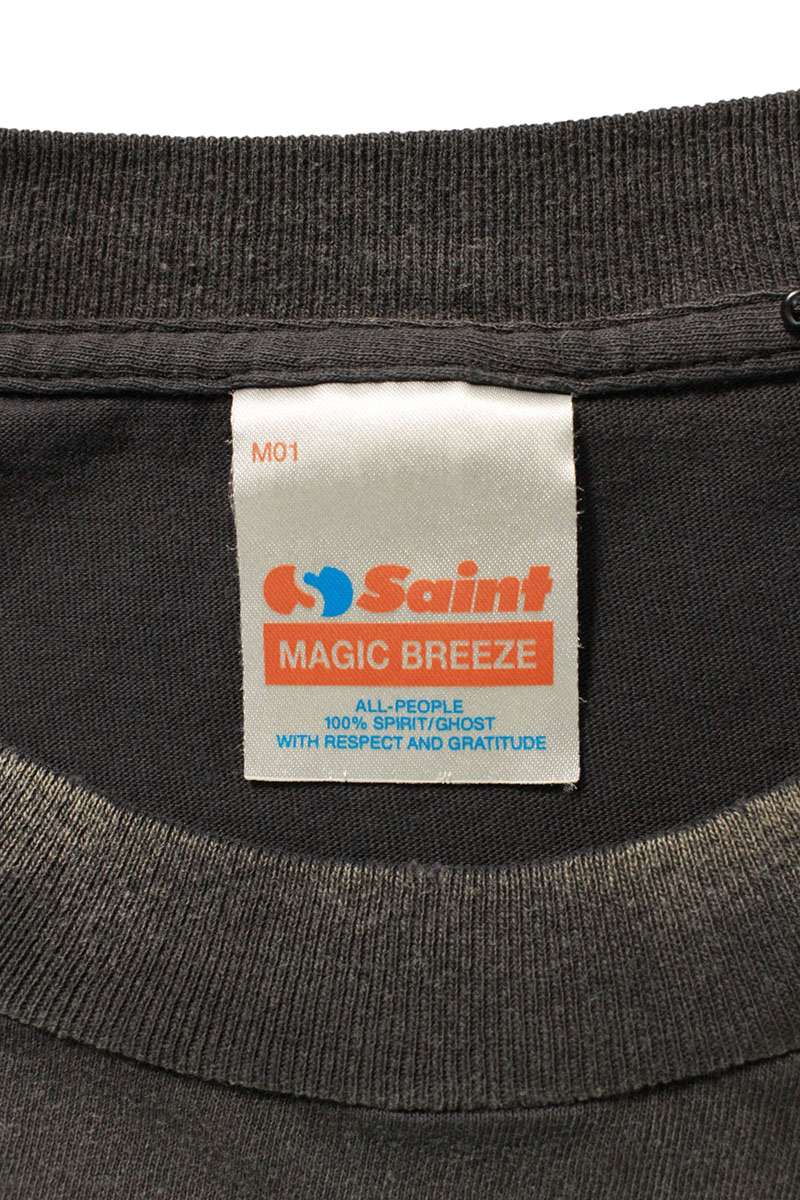 SAINT MICHAEL 25AW PHILSPHR'S STONE Tee Black Size L