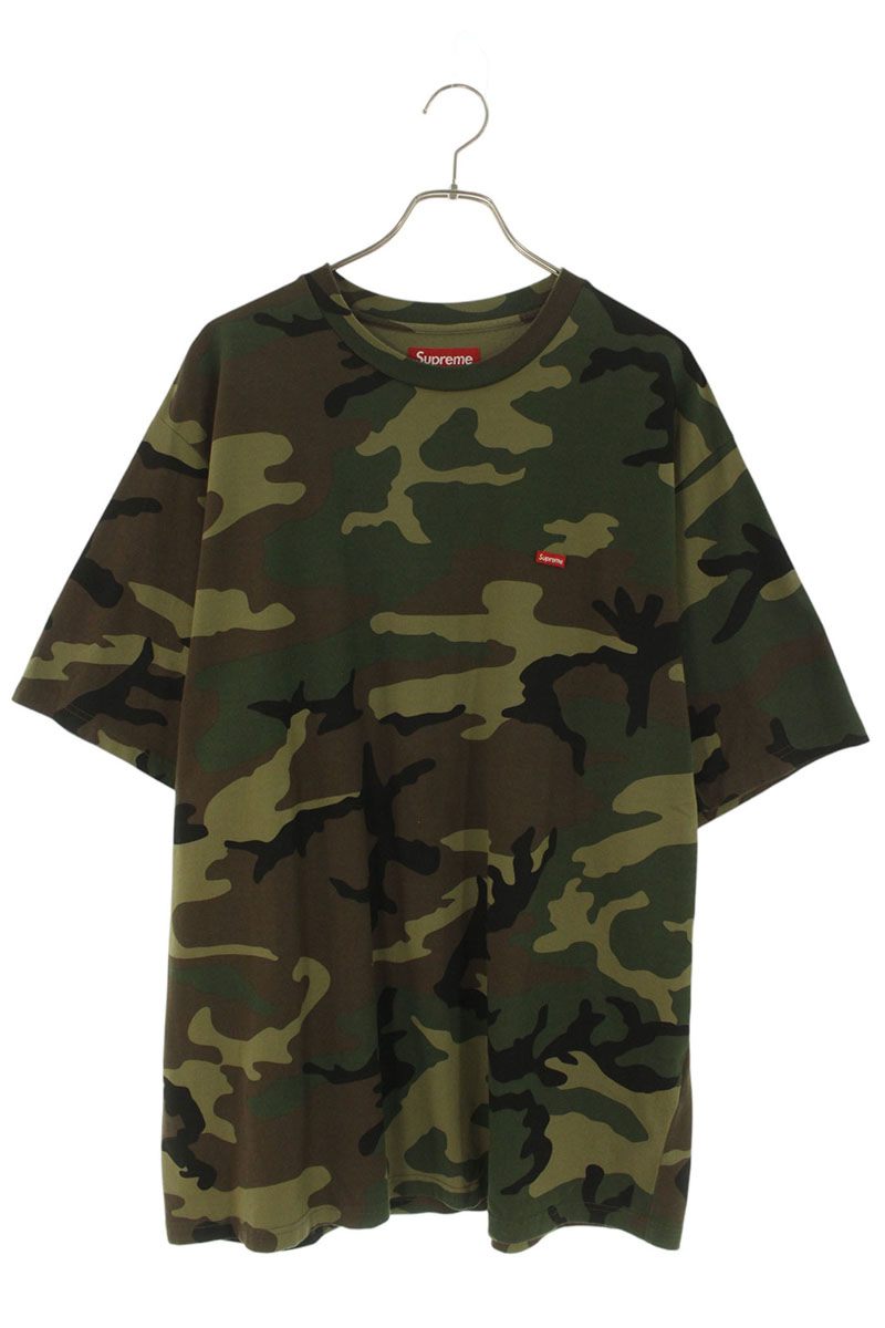 SUPREME 25SS Camo Small Box Tee Green Size XL