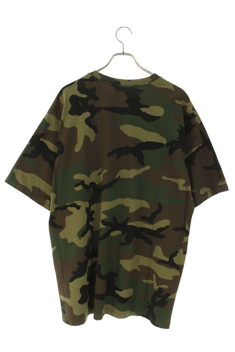SUPREME 25SS Camo Small Box Tee Green Size XL