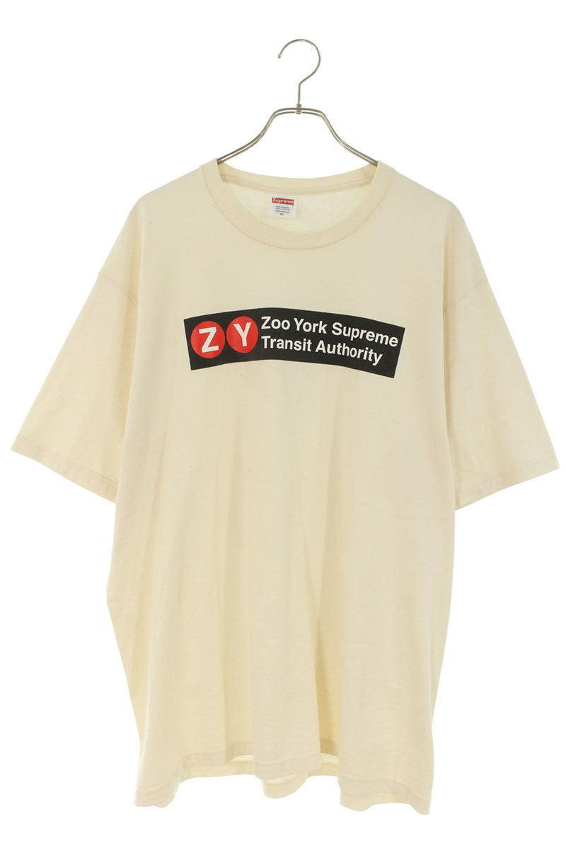 SUPREME 25SS Zoo York Transit Tee White Size XL