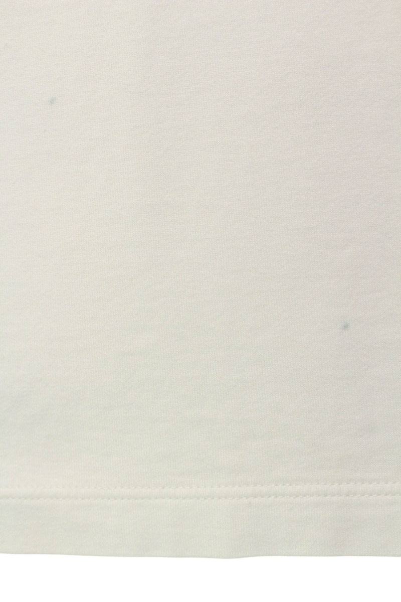 CELINE Loose Fit Logo Print T-shirt White Size S