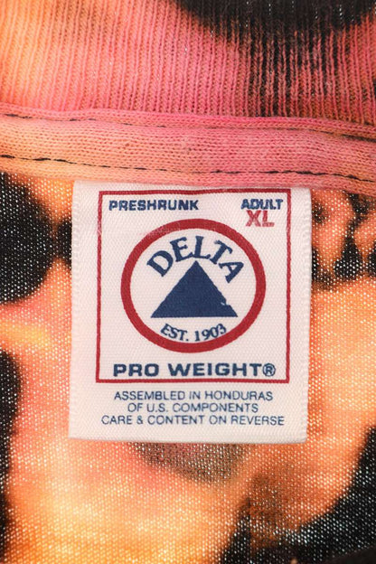 VINTAGE Pearl Jam Tie-Dye Print T-shirt Black Size XL