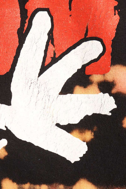 VINTAGE Pearl Jam Tie-Dye Print T-shirt Black Size XL