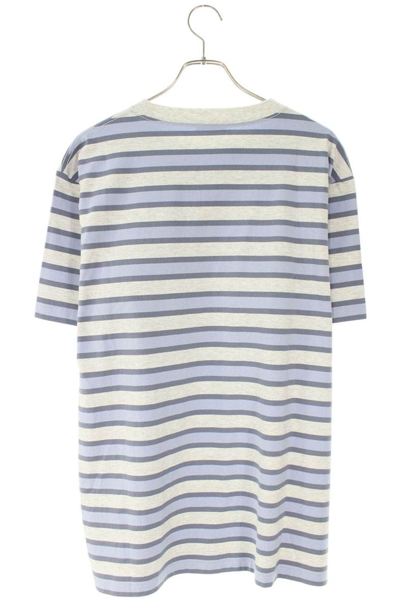 DIOR Applique Pocket Striped T-shirt Multi Size M