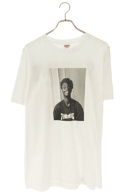 Supreme x Thrasher 24AW Thrasher Harola Tee Print T-Shirt White Size M