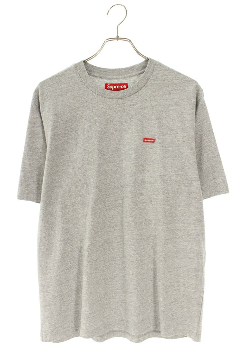 SUPREME Small Box Tee Print T-Shirt Gray Size S