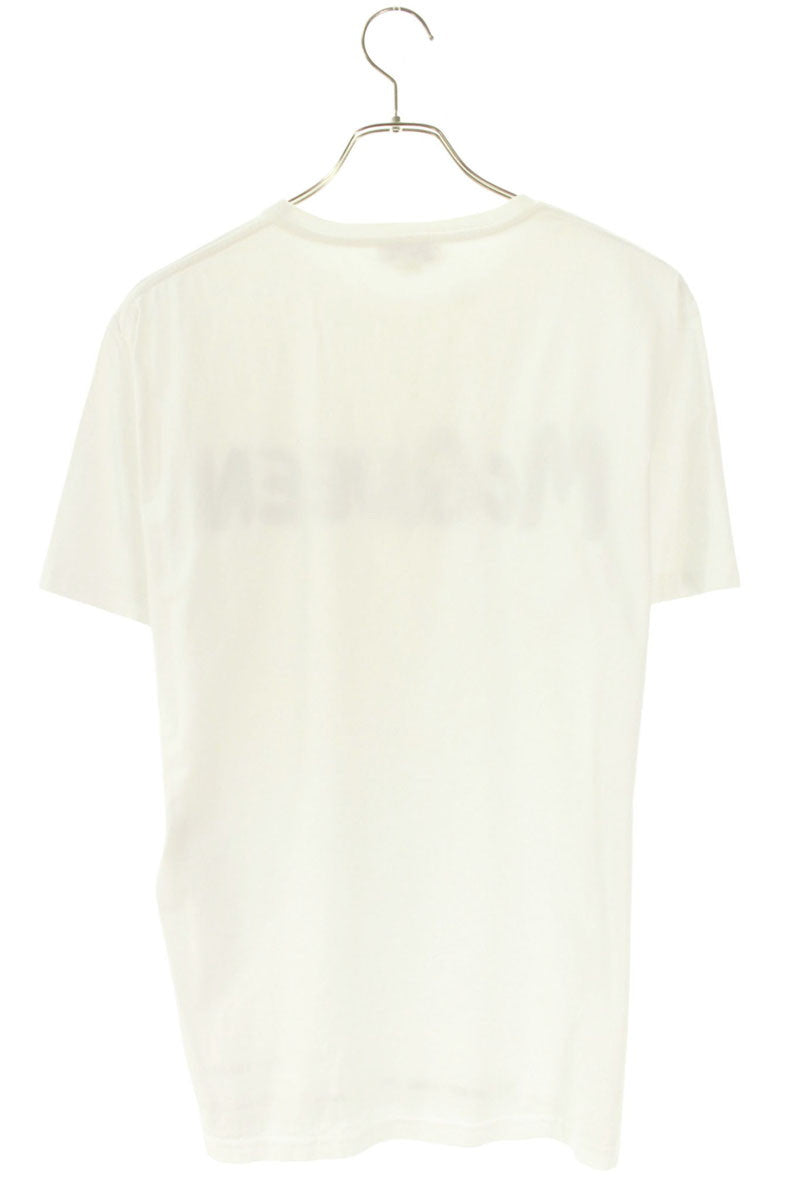 Alexander McQUEEN Logo Print T-Shirt White Size L