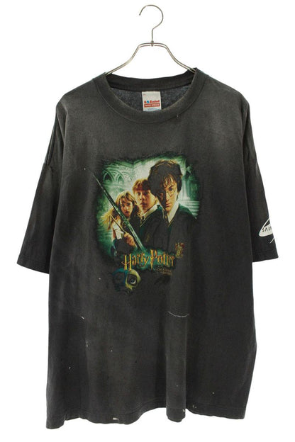 SAINT MICHAEL 25AW Vintage Movie Tee Black XXL Size XXL