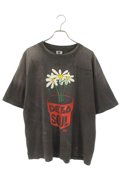 SAINT MICHAEL 25SS DE LA SOUL Tee Black Size XL