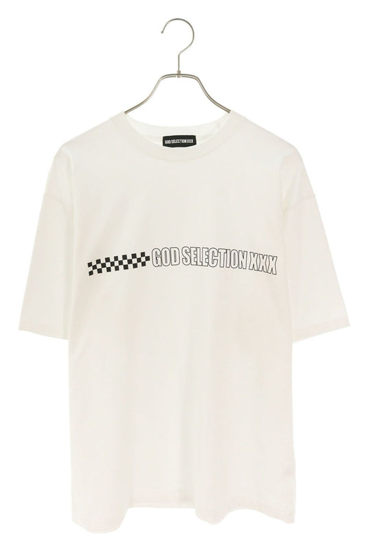 GOD SELECTION XXX Logo Print Tee White Size L