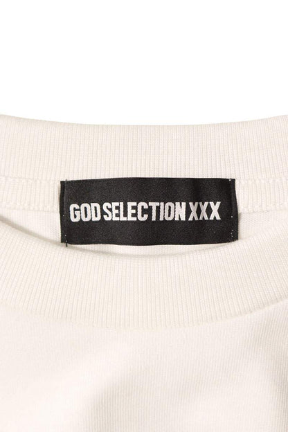 GOD SELECTION XXX Logo Print Tee White Size L