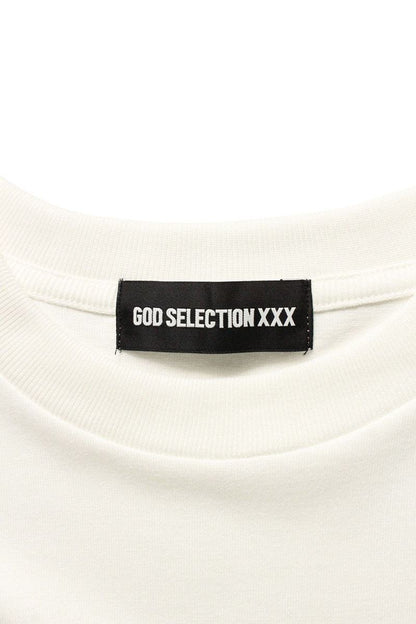 GOD SELECTION XXX White Logo Print T-Shirt Size XL