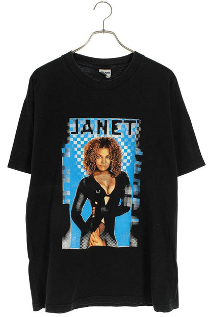 VINTAGE Janet Jackson Velvet Rope Tour T Black Size L