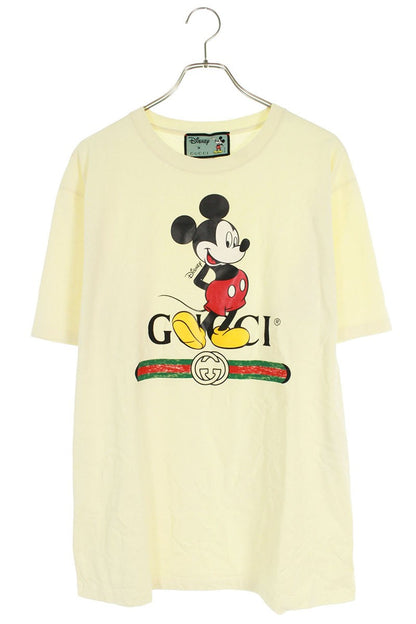 GUCCI Character Print T-Shirt White Size M