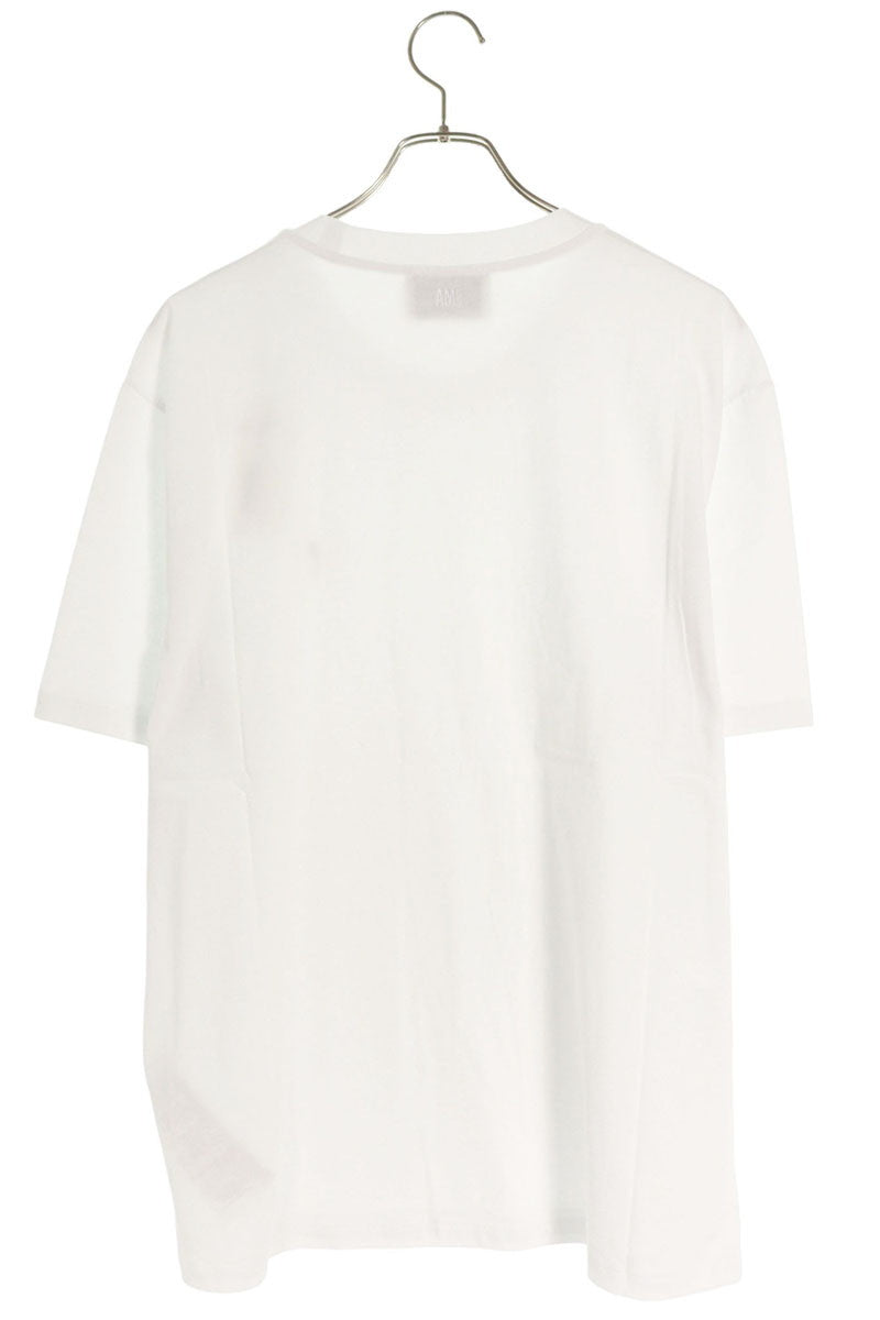 AMI Embroidered T-Shirt White Size XXL