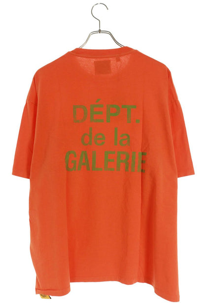 Gallery Dept. 25AW Logo Print T-Shirt Orange Size XL