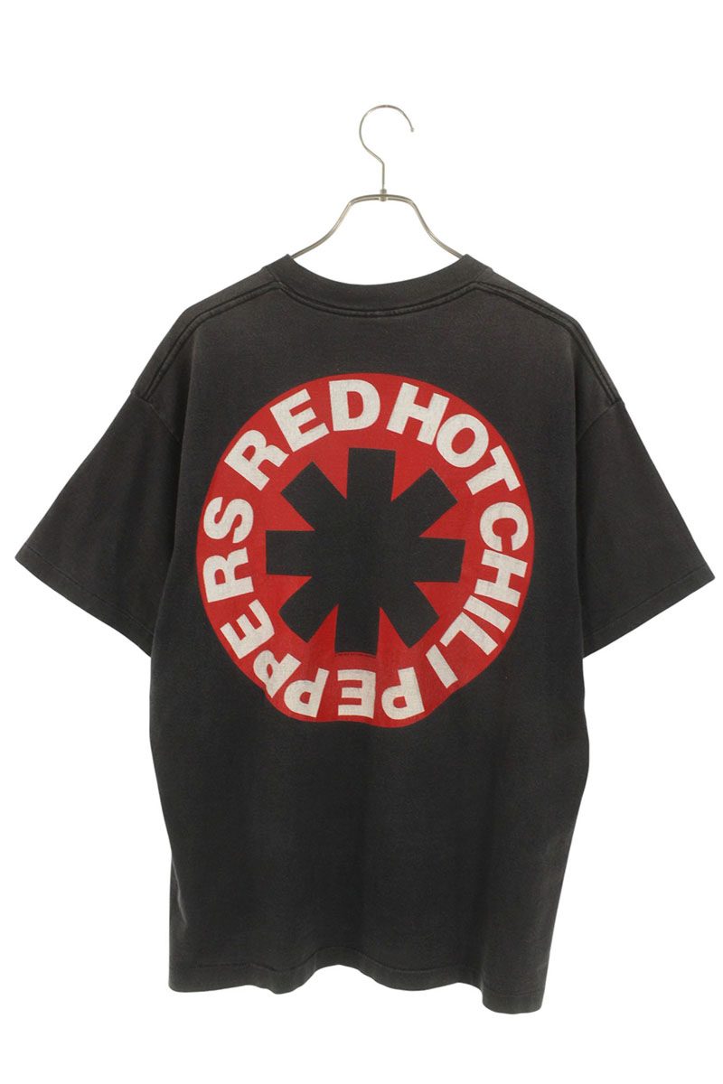 VINTAGE RHCP Kozik Print T-Shirt Black Size XL