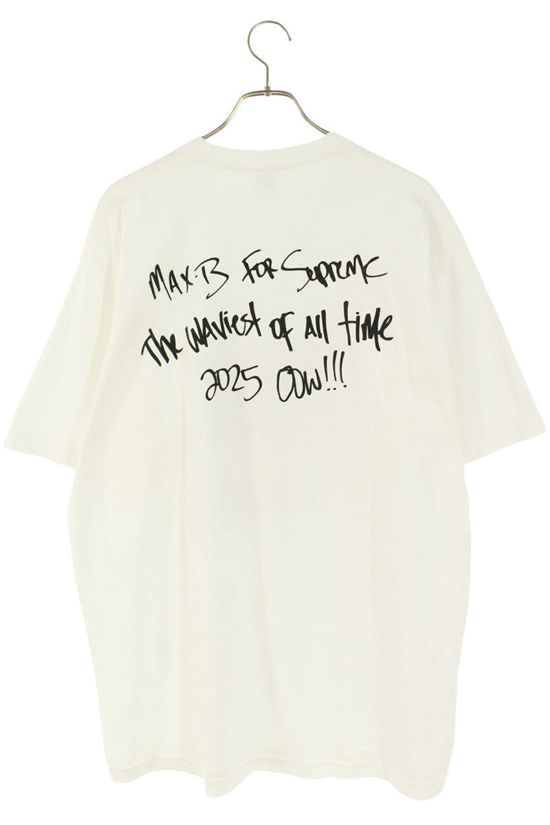 SUPREME 25SS MAX B Photo Print Tee White Size XL