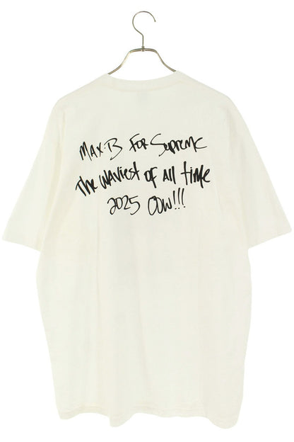 SUPREME 25SS MAX B Photo Print Tee White Size XL