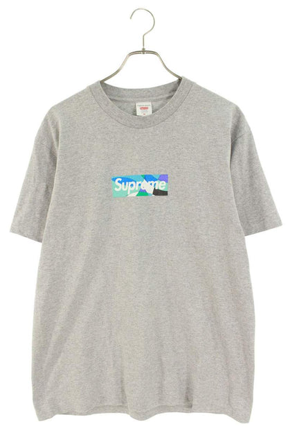 SUPREME 21SS EMILIO PUCCI Box Logo Tee Gray Size M