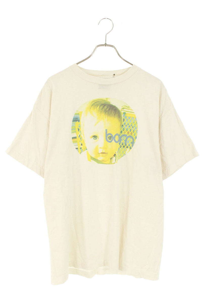 SAINT MICHAEL 24SS Sammy Front Print Tee White Size L