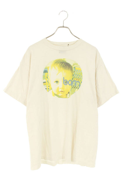 SAINT MICHAEL 24SS Sammy Front Print Tee White Size L