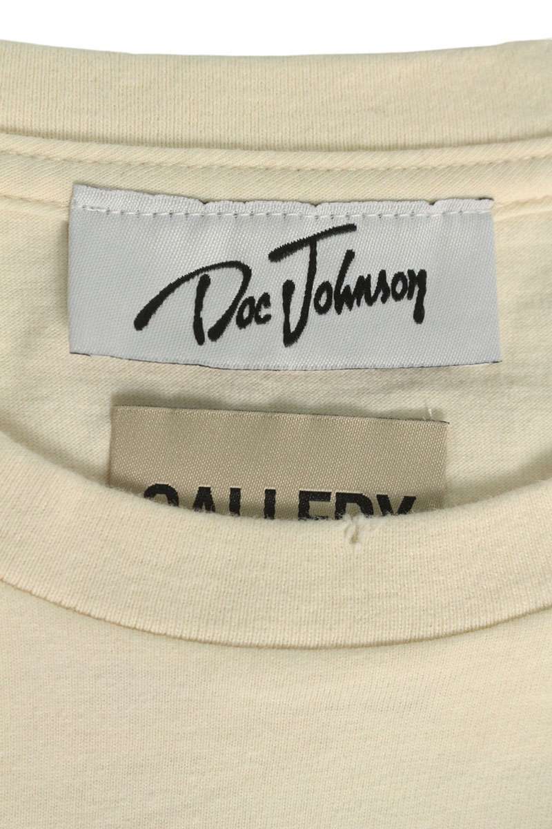 GALLERY DEPT Doc Johnson Logo Tee Beige Size S