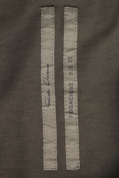 Rick Owens 22SS Tommy Oversized Tee Gray Size XXL