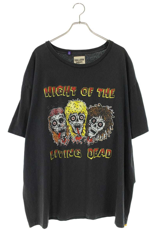 GALLERY DEPT Skull Print T-Shirt Black Size XXL