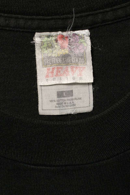 VINTAGE JESUS LIZARD Wolf Graphic T-shirt Black Size L