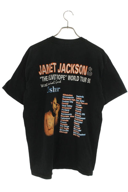 VINTAGE JANET JACKSON 1998 VELVET ROPE Tour Tee Size XL
