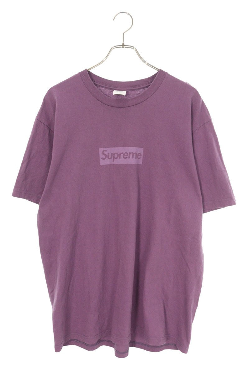 SUPREME Tonal Box Logo Tee Purple Size L
