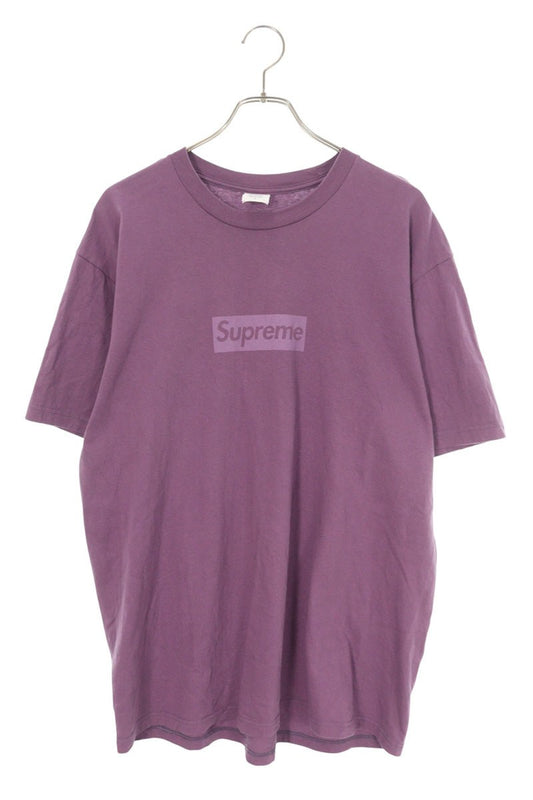 SUPREME Tonal Box Logo Tee Purple Size L