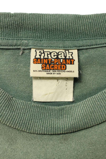 SAINT MICHAEL x CPFM 24AW Distressed SNT Tee Green Size XXL