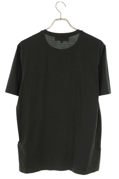 Salvatore Ferragamo Black Leather Trim T-shirt Size S