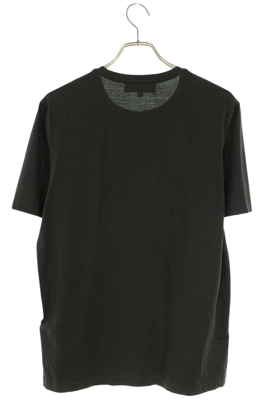 Salvatore Ferragamo Black Leather Trim T-shirt Size S