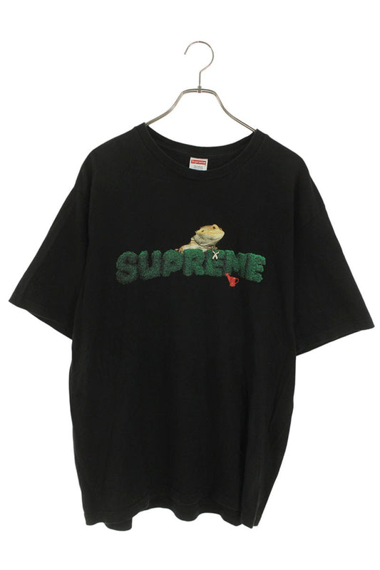 SUPREME Lizard Tee Black Size L