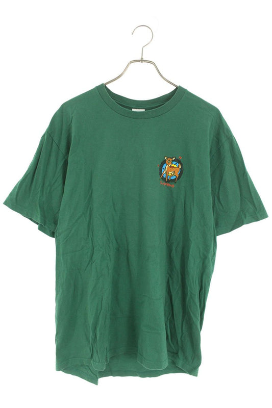 SUPREME 22SS Deer Back Print Tee Green Size L