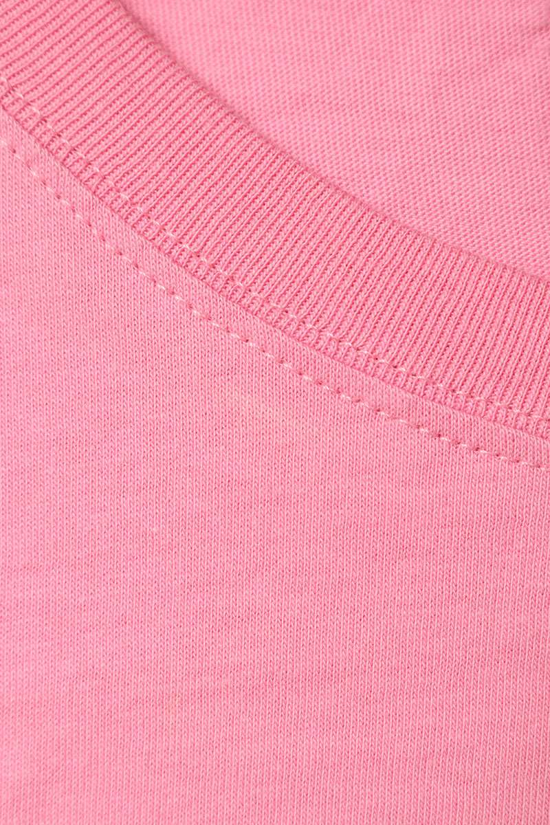 GUCCI Pink Cotton Character Print T-shirt Size L