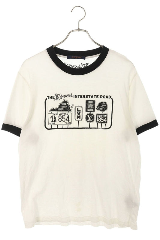 Louis Vuitton Crewneck T-Shirt White Size L
