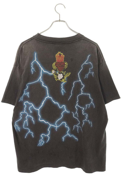 SAINT MICHAEL 25SS Vintage Maria Print Tee Black Size M