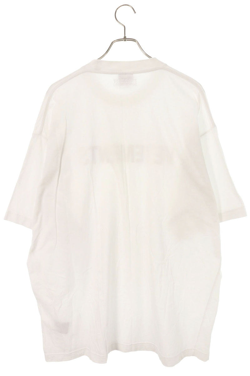 Vetements Logo T-Shirt White Size M