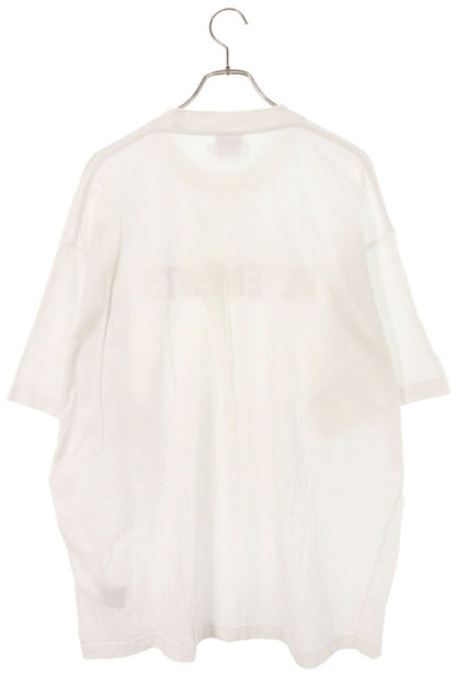 Vetements Logo T-Shirt White Size M
