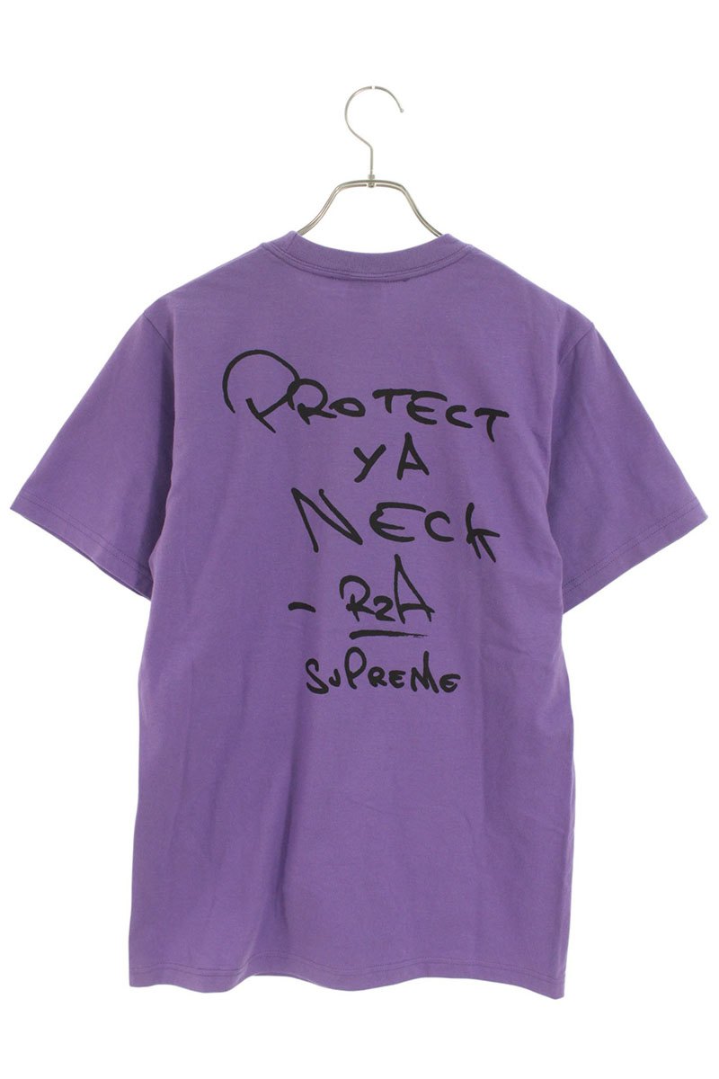 SUPREME Wu-Tang Clan RZA Tee Purple Size S