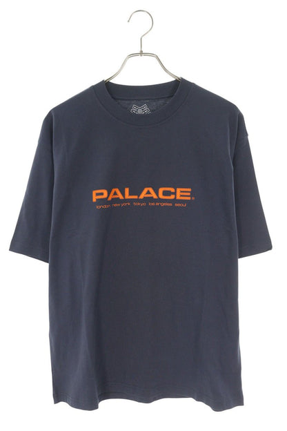 Palace P BITZ T-SHIRT Logo Print T-Shirt Navy Size L