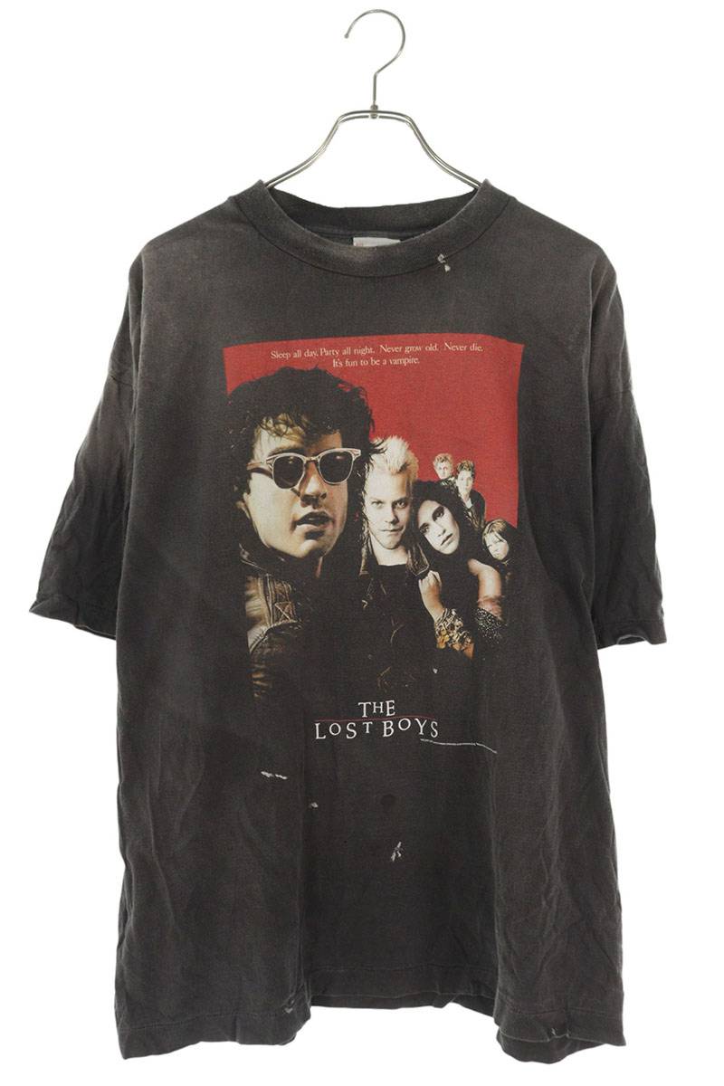 SAINT MICHAEL 25SS Lost Boys Vintage Tee Black Size XL