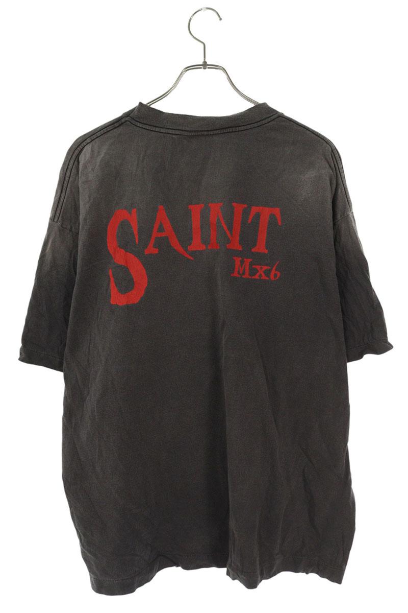 SAINT MICHAEL 25SS Lost Boys Vintage Tee Black Size XL