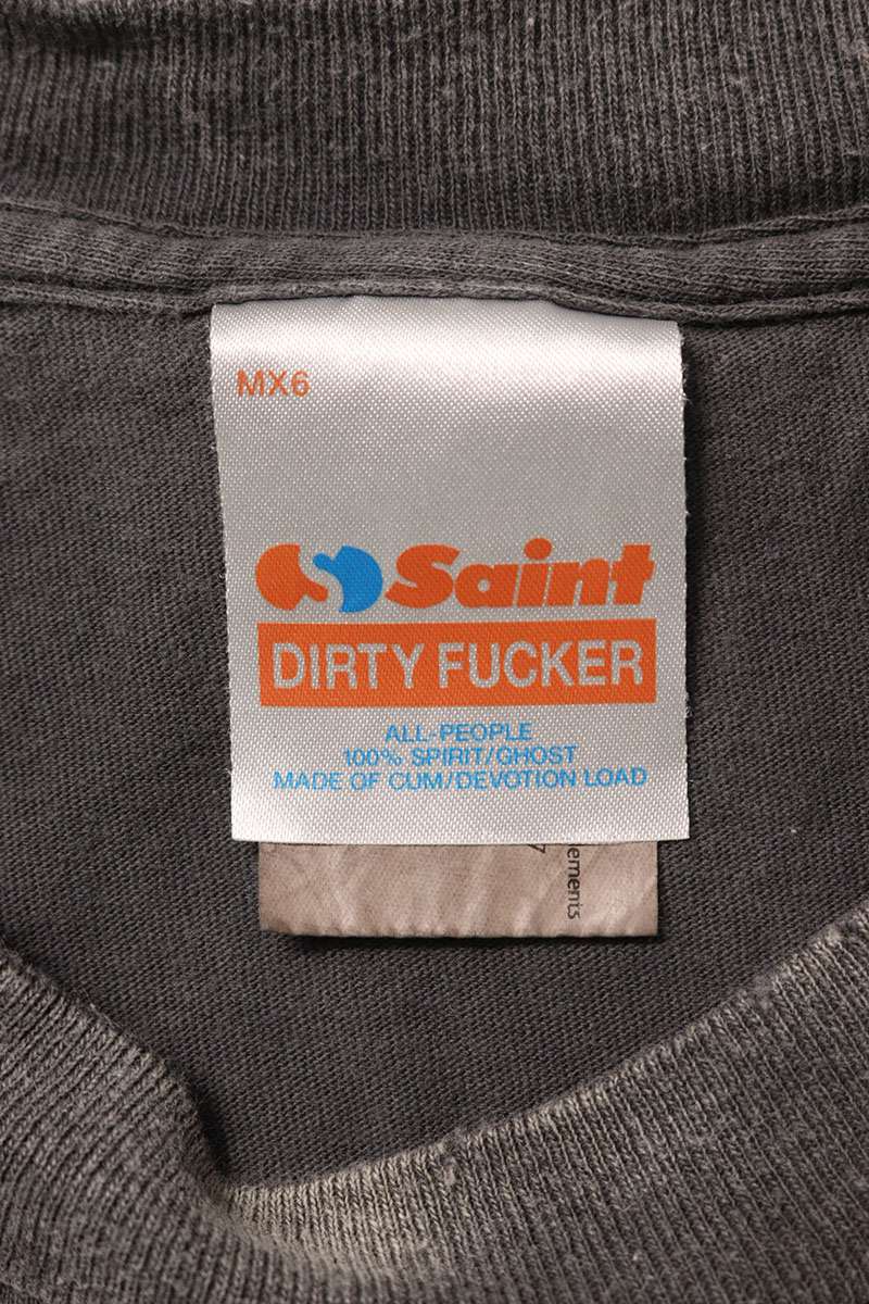 SAINT MICHAEL 25SS Lost Boys Vintage Tee Black Size XL