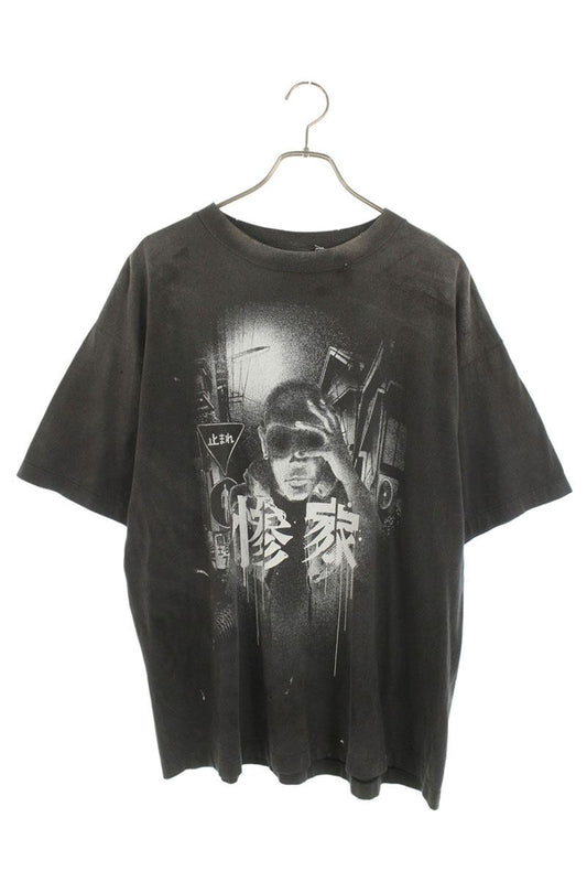 SAINT MICHAEL x Geeks Rule Zange Tee Black Size L
