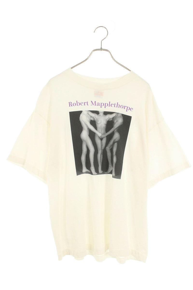 SAINT MICHAEL x Mapplethorpe 25SS Photo Tee White Size L